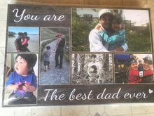 Load image into Gallery viewer, You Are The Best Dad Ever - Custom Photo Premium Canvas, Poster