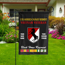 Load image into Gallery viewer, 11TH ARMORED CAVALRY REGIMENT - Double Sided 30&quot;x40&quot; Flag