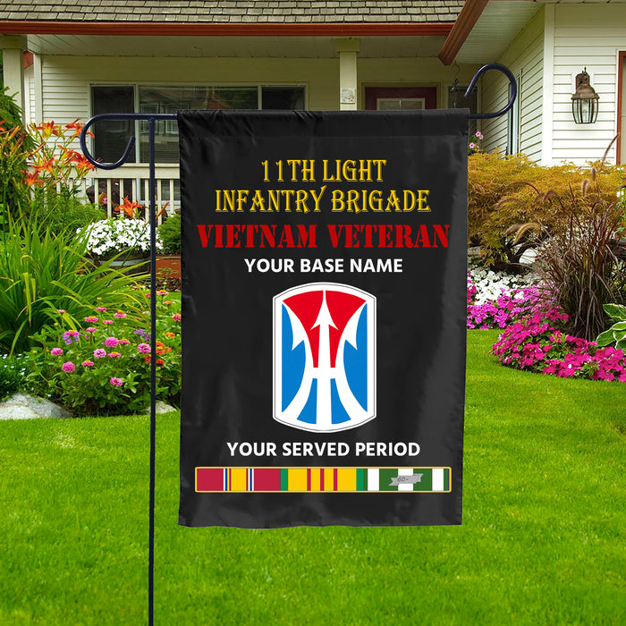 11TH LIGHT INFANTRY BRIGADE DOUBLE-SIDED PRINTED 12