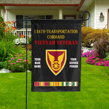 Load image into Gallery viewer, 124TH TRANSPORTATION COMMAND - Double Sided 30&quot;x40&quot; Flag