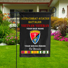 Load image into Gallery viewer, 145TH COMBAT AVIATION BATTALION DOUBLE-SIDED PRINTED 12&quot;x18&quot; GARDEN FLAG