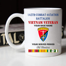 Load image into Gallery viewer, 145TH COMBAT AVIATION BATTALION BLACK WHITE 11oz 15oz COFFEE MUG