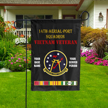 Load image into Gallery viewer, 14TH AERIAL PORT SQUADRON - Double Sided 30&quot;x40&quot; Flag