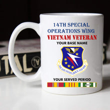 Load image into Gallery viewer, 14TH SPECIAL OPERATIONS WING BLACK WHITE 11oz 15oz COFFEE MUG