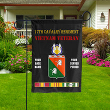 Load image into Gallery viewer, 17TH CAVALRY REGIMENT - Double Sided 30&quot;x40&quot; Flag