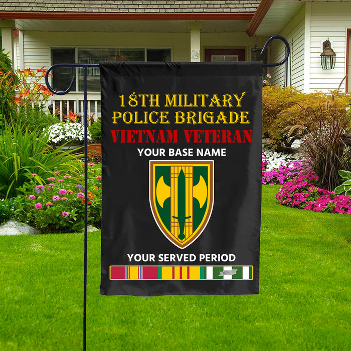 18TH MILITARY POLICE BRIGADE DOUBLE-SIDED PRINTED 12