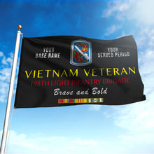 Load image into Gallery viewer, 198TH LIGHT INFANTRY BRIGADE - Double Sided 30&quot;x40&quot; Flag