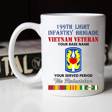 Load image into Gallery viewer, 199TH LIGHT INFANTRY BRIGADE BLACK WHITE 11oz 15oz COFFEE MUG