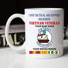 Load image into Gallery viewer, 19TH TACTICAL AIR SUPPORT SQUADRON BLACK WHITE 11oz 15oz COFFEE MUG