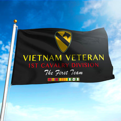 1ST CAVALRY DIVISION FLAG DOUBLE-SIDED PRINTED 30