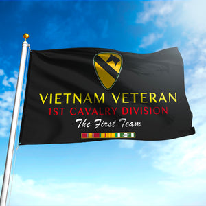 1ST CAVALRY DIVISION FLAG DOUBLE-SIDED PRINTED 30"x40" FLAG