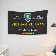 Load image into Gallery viewer, 1ST AVIATION BRIGADE WALL FLAG VERTICAL HORIZONTAL 36 x 60 INCHES WALL FLAG