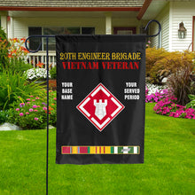 Load image into Gallery viewer, 20TH ENGINEER BRIGADE - Double Sided 30&quot;x40&quot; Flag