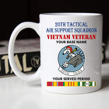 Load image into Gallery viewer, 20TH TACTICAL AIR SUPPORT SQUADRON BLACK WHITE 11oz 15oz COFFEE MUG