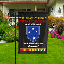 Load image into Gallery viewer, 23RD INFANTRY DIVISION DOUBLE-SIDED PRINTED 12&quot;x18&quot; GARDEN FLAG