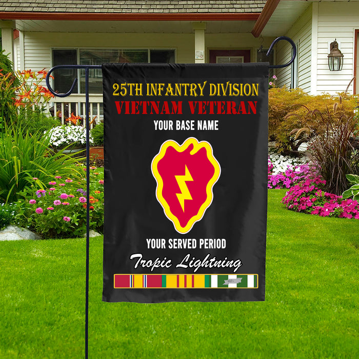 25TH INFANTRY DIVISION DOUBLE-SIDED PRINTED 12