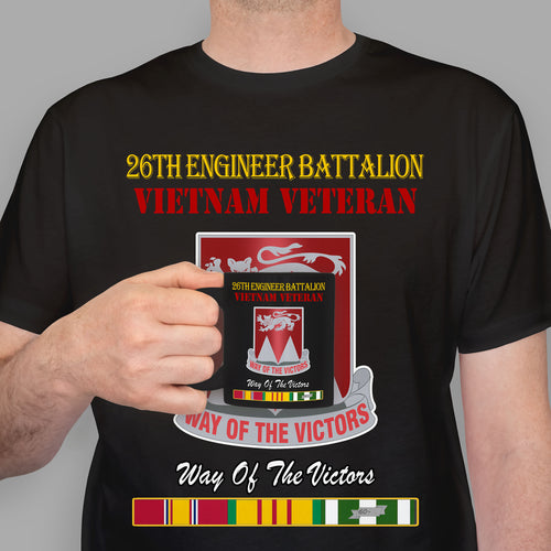 26th Engineer Battalion Premium T-Shirt Sweatshirt Hoodie For Men