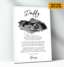 Load image into Gallery viewer, Watercolor Ultrasound Art Print - Daddy To Be Gifts