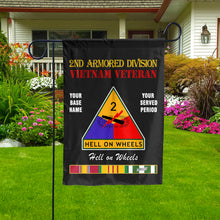 Load image into Gallery viewer, 2ND ARMORED DIVISION - Double Sided 30&quot;x40&quot; Flag