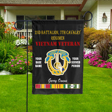 Load image into Gallery viewer, 2ND BATTALION, 7TH CAVALRY REGIMENT - Double Sided 30&quot;x40&quot; Flag