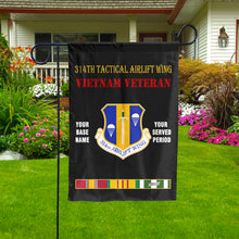 Load image into Gallery viewer, 314TH TACTICAL AIRLIFT WING - Double Sided 30&quot;x40&quot; Flag