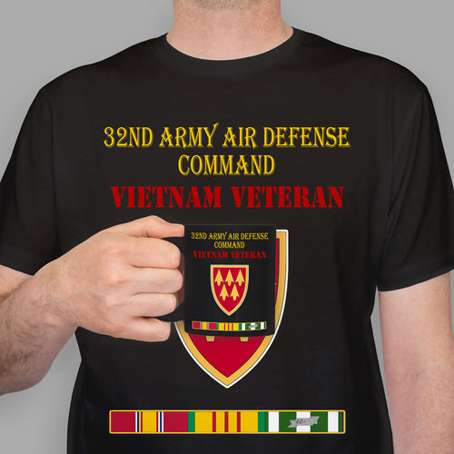32nd Army Air Defense Command Premium T-Shirt Sweatshirt Hoodie For Men