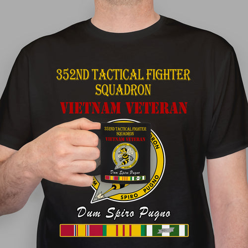 352nd Tactical Fighter Squadron Premium T-Shirt Sweatshirt Hoodie For Men