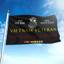 Load image into Gallery viewer, 35TH SECURITY POLICE SQUADRON FLAG DOUBLE-SIDED PRINTED 30&quot;x40&quot; FLAG