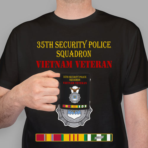 35th Security Police Squadron Premium T-Shirt Sweatshirt Hoodie For Men