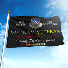 Load image into Gallery viewer, 377TH COMBAT SUPPORT GROUP - Double Sided 30&quot;x40&quot; Flag