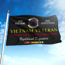 Load image into Gallery viewer, 37TH SECURITY POLICE SQUADRON FLAG DOUBLE-SIDED PRINTED 30&quot;x40&quot; FLAG