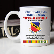Load image into Gallery viewer, 388TH TACTICAL FIGHTER WING BLACK WHITE 11oz 15oz COFFEE MUG