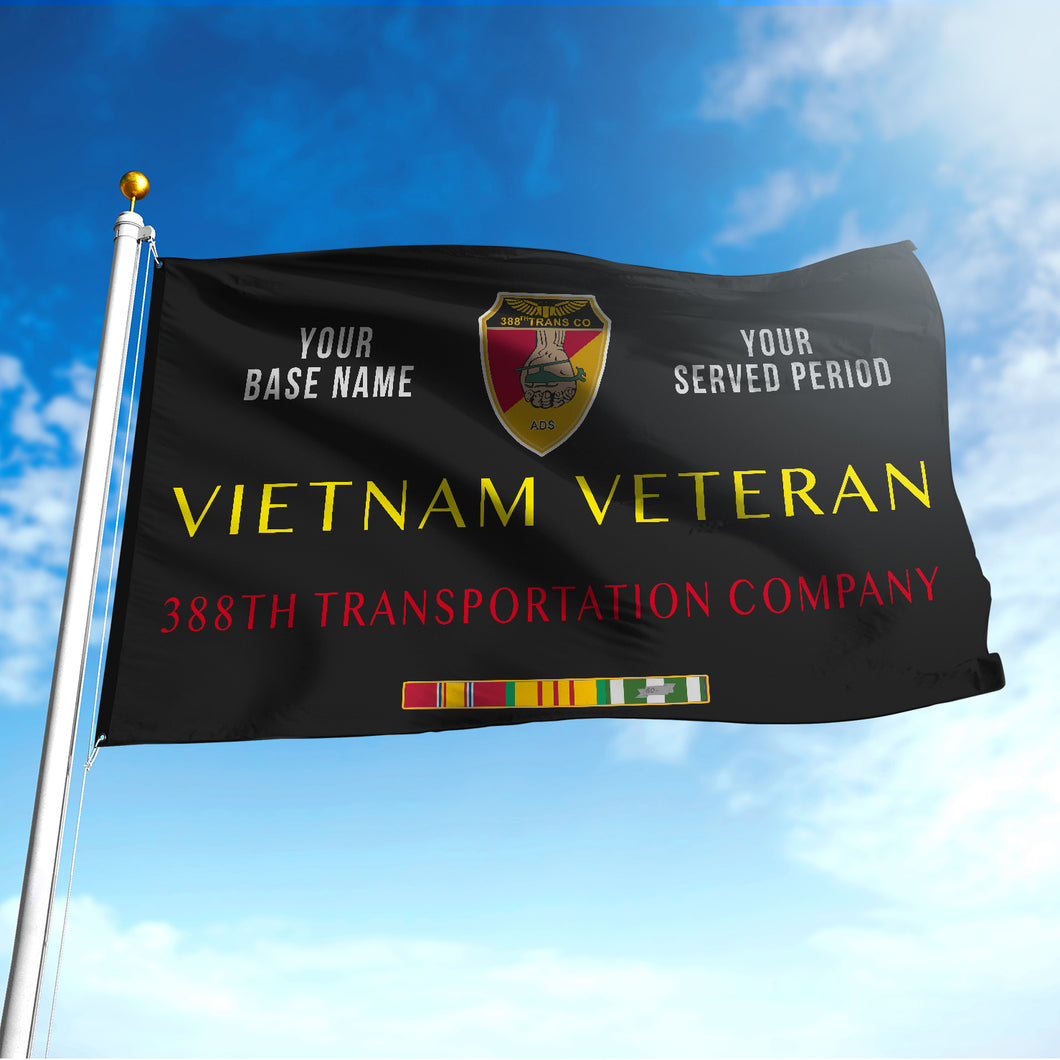 388TH TRANSPORTATION COMPANY FLAG DOUBLE-SIDED PRINTED 30