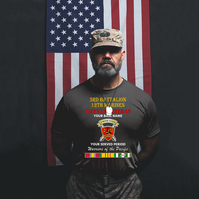 3RD BATTALION 12TH MARINES PREMIUM T-SHIRT SWEATSHIRT HOODIE