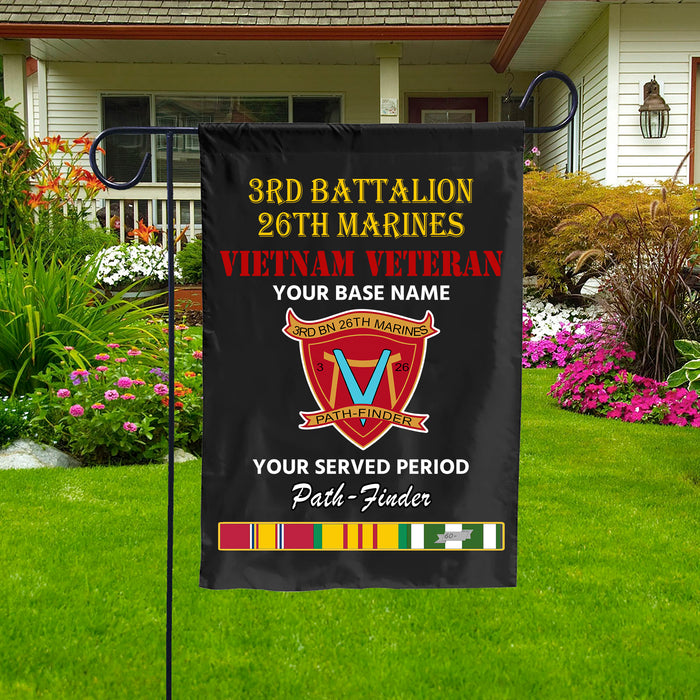 3RD BATTALION 26TH MARINES DOUBLE-SIDED PRINTED 12