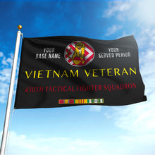 Load image into Gallery viewer, 430TH TACTICAL FIGHTER SQUADRON FLAG DOUBLE-SIDED PRINTED 30&quot;x40&quot; FLAG