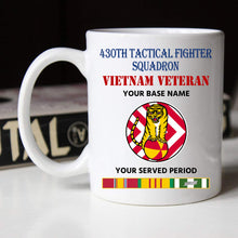 Load image into Gallery viewer, 430TH TACTICAL FIGHTER SQUADRON BLACK WHITE 11oz 15oz COFFEE MUG