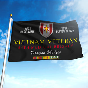 44TH MEDICAL BRIGADE FLAG DOUBLE-SIDED PRINTED 30"x40" FLAG