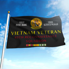 Load image into Gallery viewer, 45TH RECONNAISSANCE SQUADRON - Double Sided 30&quot;x40&quot; Flag