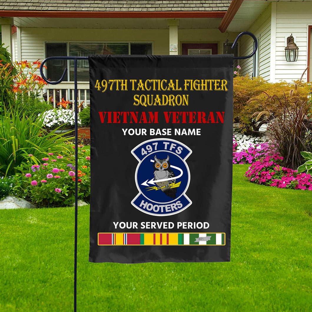 497TH TACTICAL FIGHTER SQUADRON DOUBLE-SIDED PRINTED 12