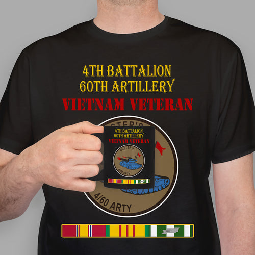 4th Battalion 60th Artillery Premium T-Shirt Sweatshirt Hoodie For Men