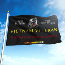 Load image into Gallery viewer, 531ST TACTICAL FIGHTER SQUADRON FLAG DOUBLE-SIDED PRINTED 30&quot;x40&quot; FLAG