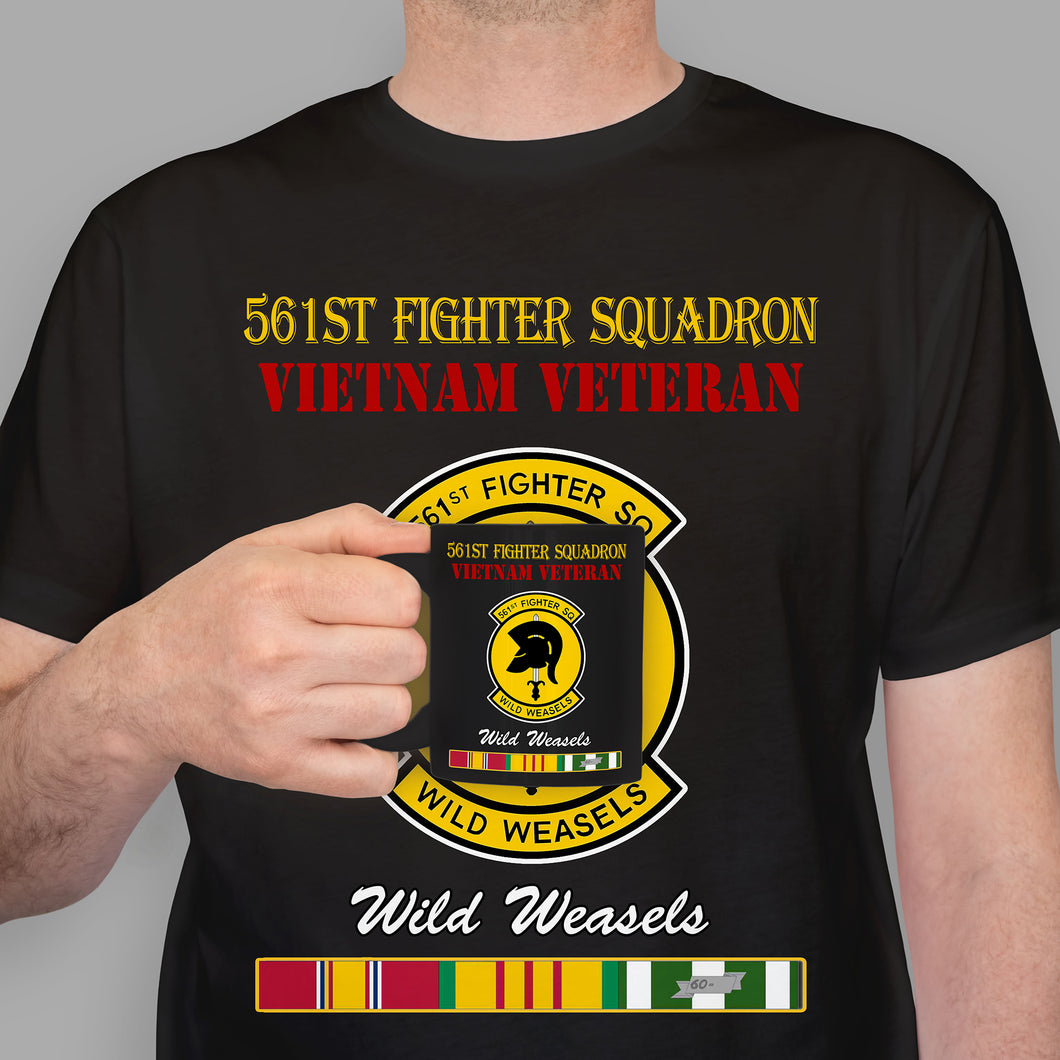 561st Fighter Squadron Premium T-Shirt Sweatshirt Hoodie For Men