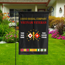 Load image into Gallery viewer, 592ND SIGNAL COMPANY - Double Sided 30&quot;x40&quot; Flag