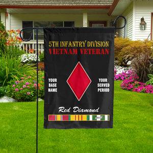 5TH INFANTRY DIVISION - Double Sided 30"x40" Flag