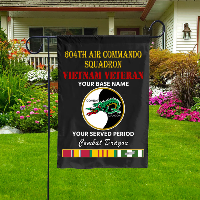 604TH AIR COMMANDO SQUADRON DOUBLE-SIDED PRINTED 12