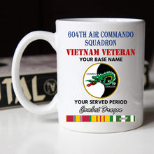 Load image into Gallery viewer, 604TH AIR COMMANDO SQUADRON BLACK WHITE 11oz 15oz COFFEE MUG