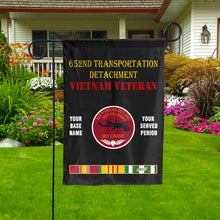 Load image into Gallery viewer, 652ND TRANSPORTATION DETACHMENT - Double Sided 30&quot;x40&quot; Flag