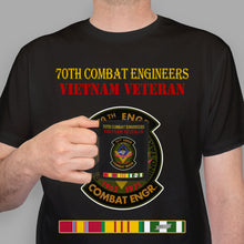 Load image into Gallery viewer, 70TH COMBAT ENGINEERS Premium T-Shirt Sweatshirt Hoodie For Men