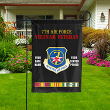 Load image into Gallery viewer, 7TH AIR FORCE - Double Sided 30&quot; x 40&quot; Flag